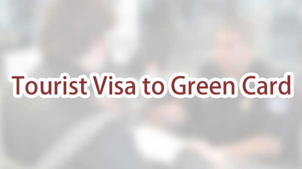 Can I apply for a marriage green card after entering the U.S. on a tourist visa?