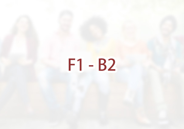 How do I change from F1 student status to B2 visitor status?
