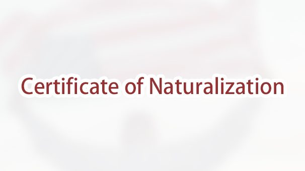 What can I do if I lose my certificate of naturalization?