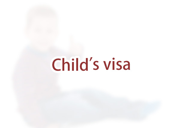What is the process for applying for an immigrant visa for my child who lives outside the U.S.?