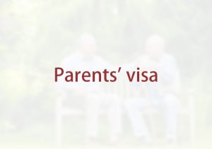 What is the process for applying for an immigrant visa for my parent who is outside the U.S.?